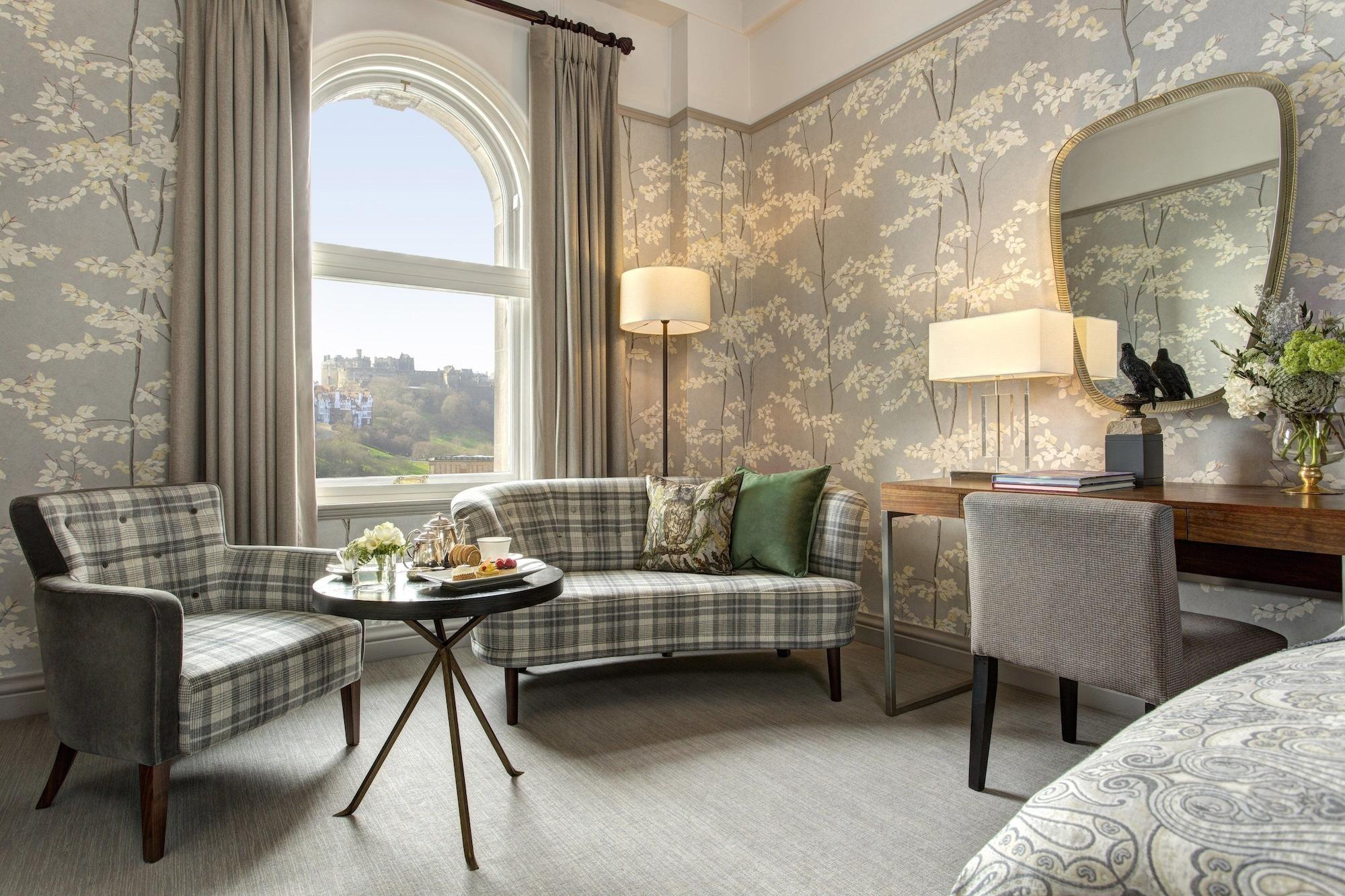 The Balmoral Hotel EDI Eksteriør billede A room at the hotel
